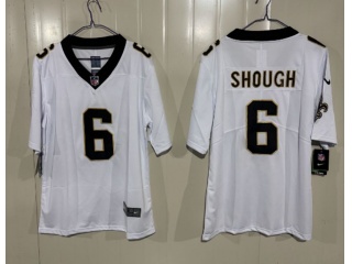 New Orleans Saints #6 Tyler Shough Vapor Limited Jersey White