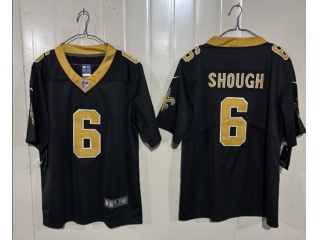 New Orleans Saints #6 Tyler Shough Vapor Limited Jersey Black