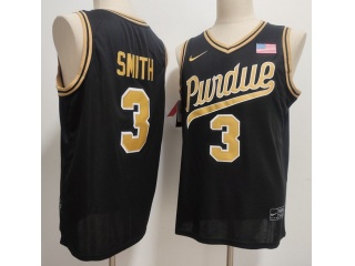 Purdue Boilermakers #3 Braden Smith Jersey Black