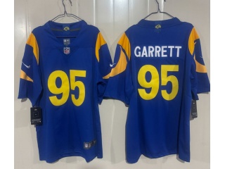 Los Angeles #95 Rams Myles Garrett Limited Jersey Brown