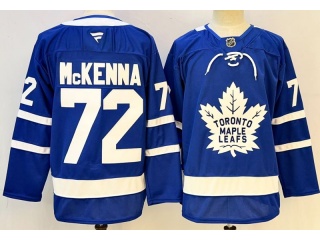 Fanatics Toronto Maple Leafs #72 Gavin McKenna Jersey Blue