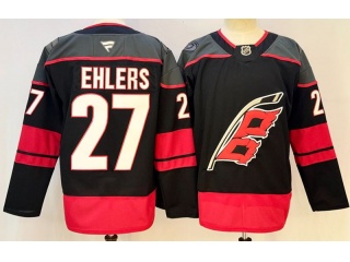 Fanatics Carolina Hurricanes #27 Nikolaj Ehlers Jersey Black