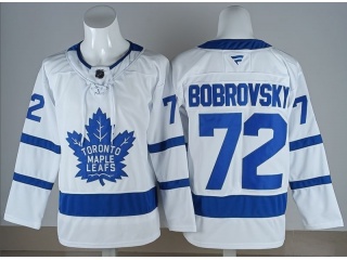 Fanatics Toronto Maple Leafs #72 Sergei Bobrovsky Jersey White