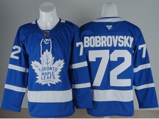 Fanatics Toronto Maple Leafs #72 Sergei Bobrovsky Jersey Blue