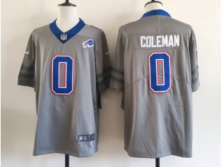 Buffalo Bills #0 Keon Coleman Nickel City Vapor Limited Jersey Gray