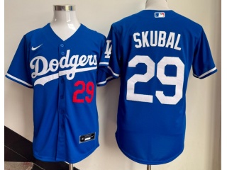 Los Angeles Dodgers #29 Tarik Skubal Players Limited Jersey Blue