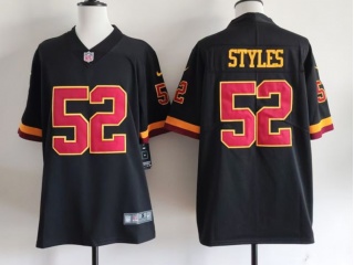 Washington Commanders #52 Sonny Styles 2026 Limited Jersey Black