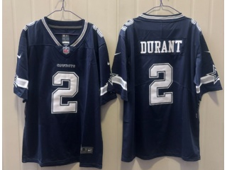 Dallas Cowboys #2 Cobie Durant Vapor Limited Jersey Navy