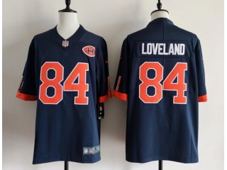 Chicago Bears #84 Colston Loveland 2026 Rivalry Limited Jersey Navy