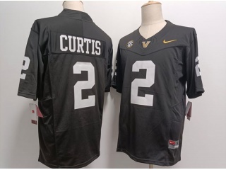 Vanderbilt Commodores #2 Jared Curtis F.U.S.E Limited Jersey Black