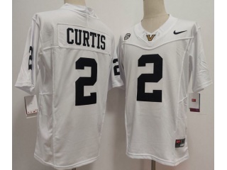 Vanderbilt Commodores #2 Jared Curtis F.U.S.E Limited Jersey White