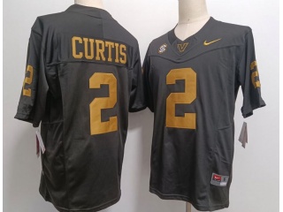 Vanderbilt Commodores #2 Jared Curtis F.U.S.E Limited Jersey Black/Golden