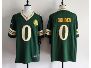 Green Bay Packers #0 Matthew Golden Rivalry Limited Jersey Green