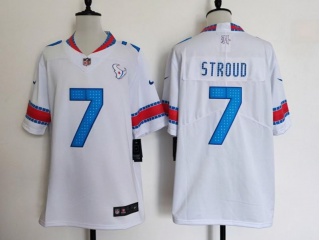 Houston Texans #7 C.J. Stroud Rivalry Limited Jersey White