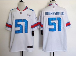 Houston Texans #51 Will Anderson Jr. Rivalry Limited Jersey White