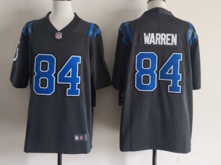 Indianapolis Colts #84 Tyler Warren Rivalry Limited Jersey Black