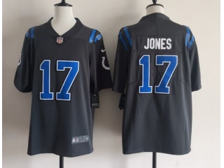 Indianapolis Colts #17 Daniel Jones Rivalry Limited Jersey Black