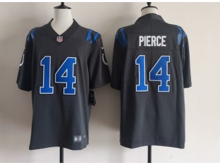 Indianapolis Colts #14 Alec Pierce Rivalry Limited Jersey Black