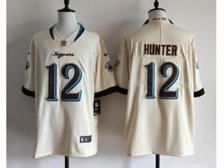 Jacksonville Jaguars #12 Travis Hunter Rivalry Limited Jersey Cream