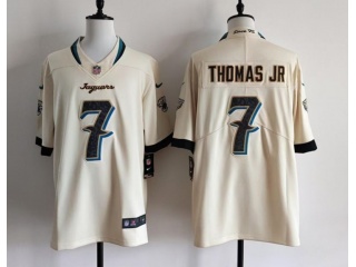 Jacksonville Jaguars #7 Brian Thomas Jr. Rivalry Limited Jersey Cream