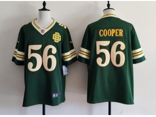 Green Bay Packers #56 Edgerrin Cooper Rivalry Limited Jersey Green