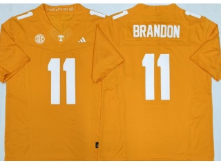 Tennessee Volunteers #11 Faizon Brandon F.U.S.E Limited Jersey Orange