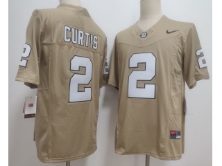 Vanderbilt Commodores #2 Jared Curtis F.U.S.E Limited Jersey Tan
