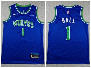 Minnesota Timberwolves #1 LaMelo Ball 2026 Swingman Jersey Blue