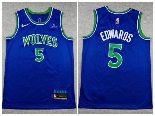 Minnesota Timberwolves #5 Anthony Edwards 2026 Swingman Jersey Blue