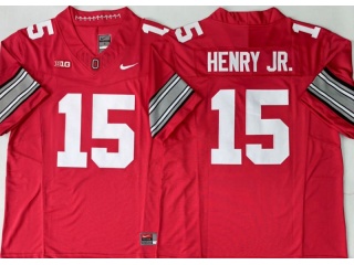 Ohio State Buckeyes #15 Chris Henry Jr. 2026 F.U.S.E Limited Jersey Red