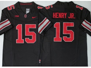 Ohio State Buckeyes #15 Chris Henry Jr. 2026 F.U.S.E Limited Jersey Black