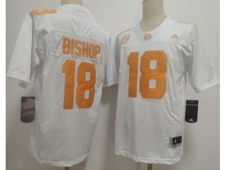 Tennessee Volunteers #18 DeSean Bishop F.U.S.E Limited Jersey White