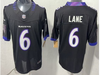 Baltimore Ravens #6 Ja'Kobi Lane 2026 Limited Jersey Black