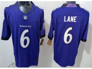 Baltimore Ravens #6 Ja'Kobi Lane 2026 Limited Jersey Purple