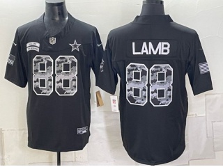 Dallas Cowboys #88 CeeDee Lamb 2026 Salute to Service Limited Jersey Black
