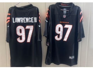Cincinnati Bengals #97 Dexter Lawrence II Limited Jersey Black