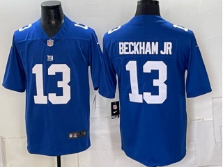 New York Giants #13 Odell Beckham Jr Vapor Limited Jersey Blue
