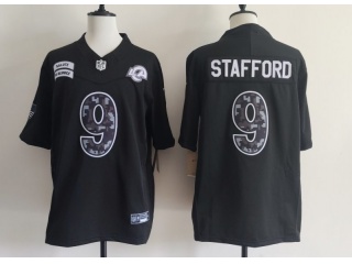 Los Angeles Rams #9 Matthew Stafford 2026 Salute to Service Limited Jersey Black