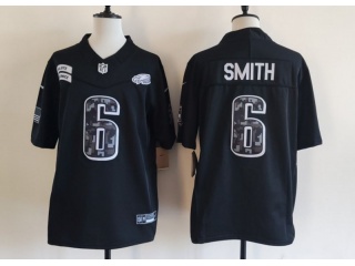 Philadelphia Eagles #6 DeVonta Smith 2026 Salute to Service Limited Jersey Black