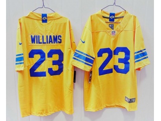 Los Angeles Rams #23 Kyren Williams Classic Sol Limited Jersey Yellow